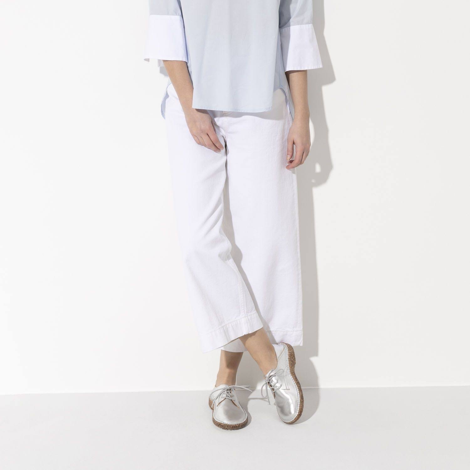 Birkenstock Women's Gary Silver Leather