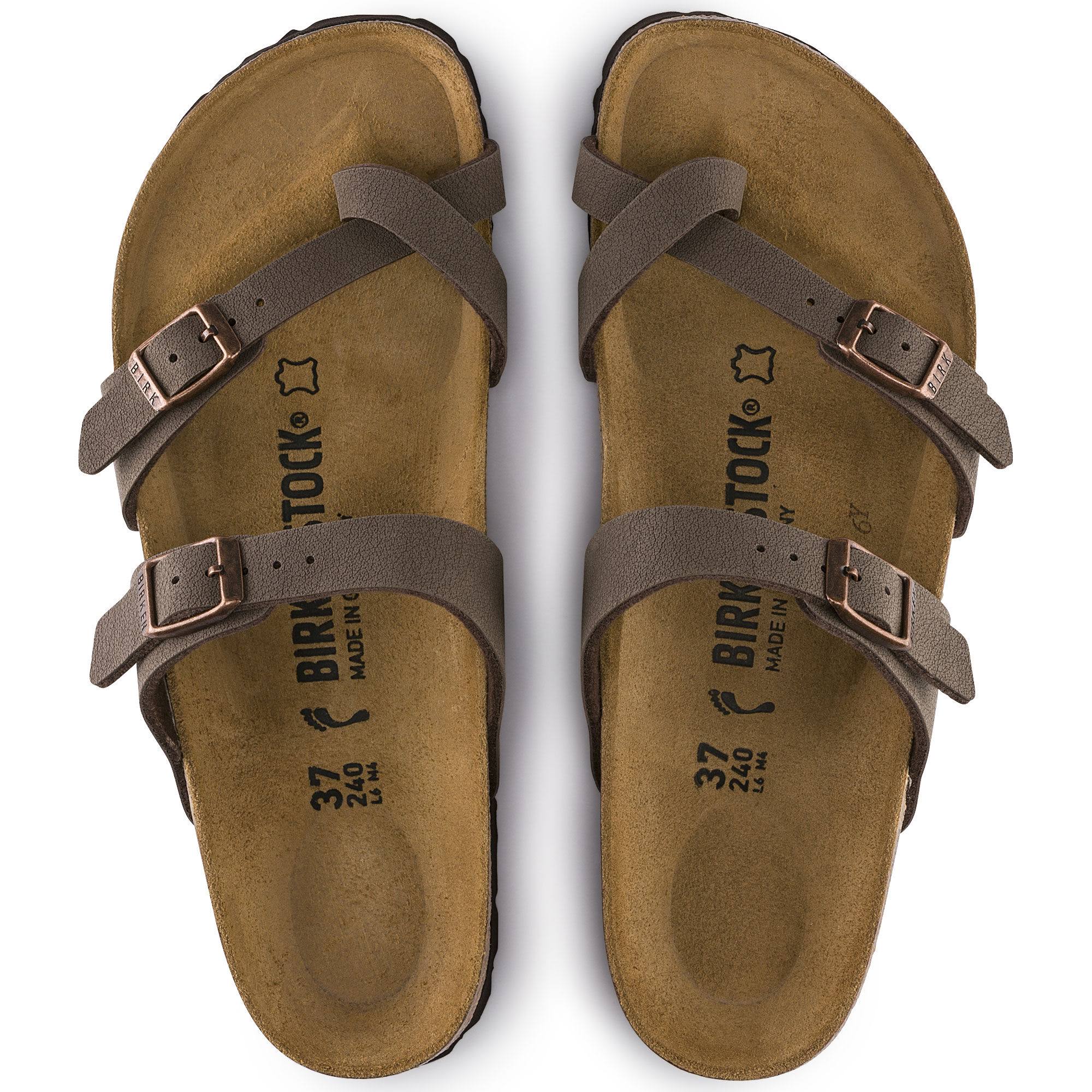 Birkenstock Mayari Birko-Flor Mocca Sandals