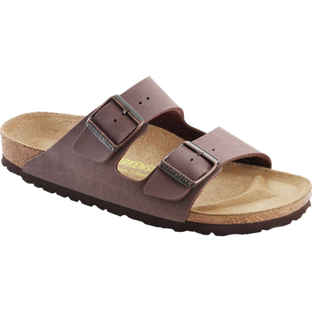 Birkenstock Men's Arizona Sandals, Mocha, Size 43