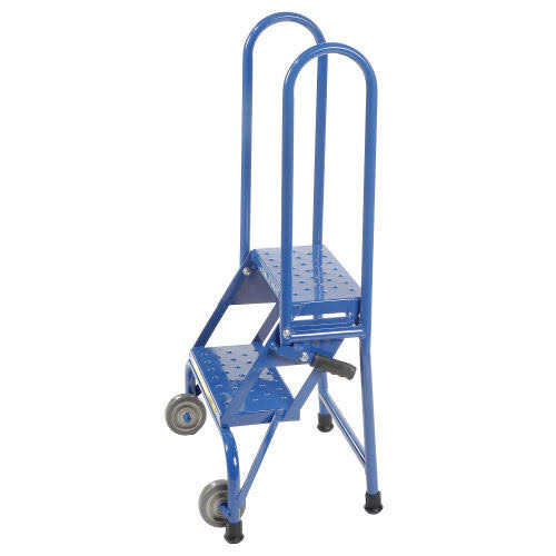 Ballymore 2 Step Lock-N-Stock Folding Ladder, Size: 10, Blue LS2247