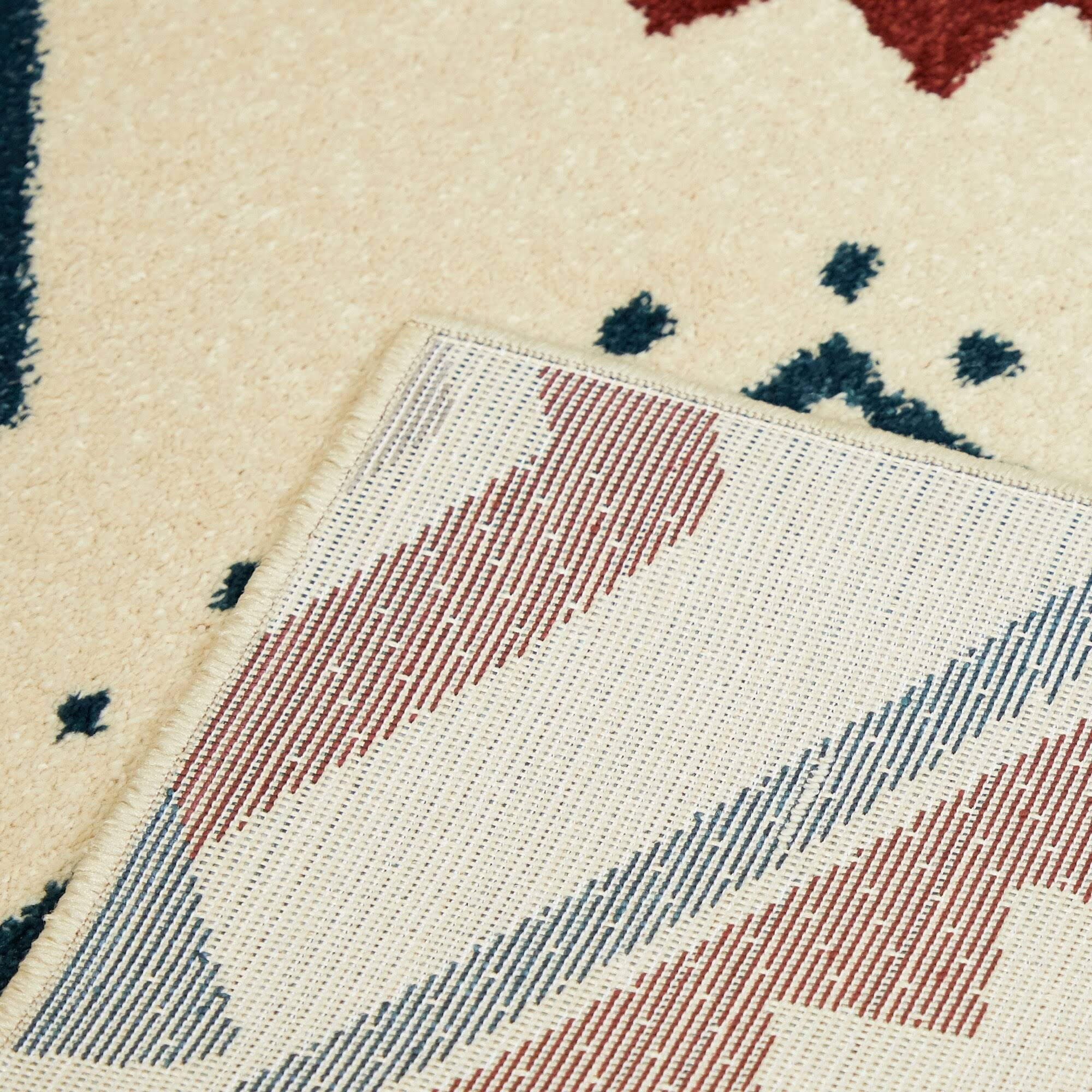 BALTA Firuza Red 5 ft. x 7 ft. Southwestern Tribal Area Rug