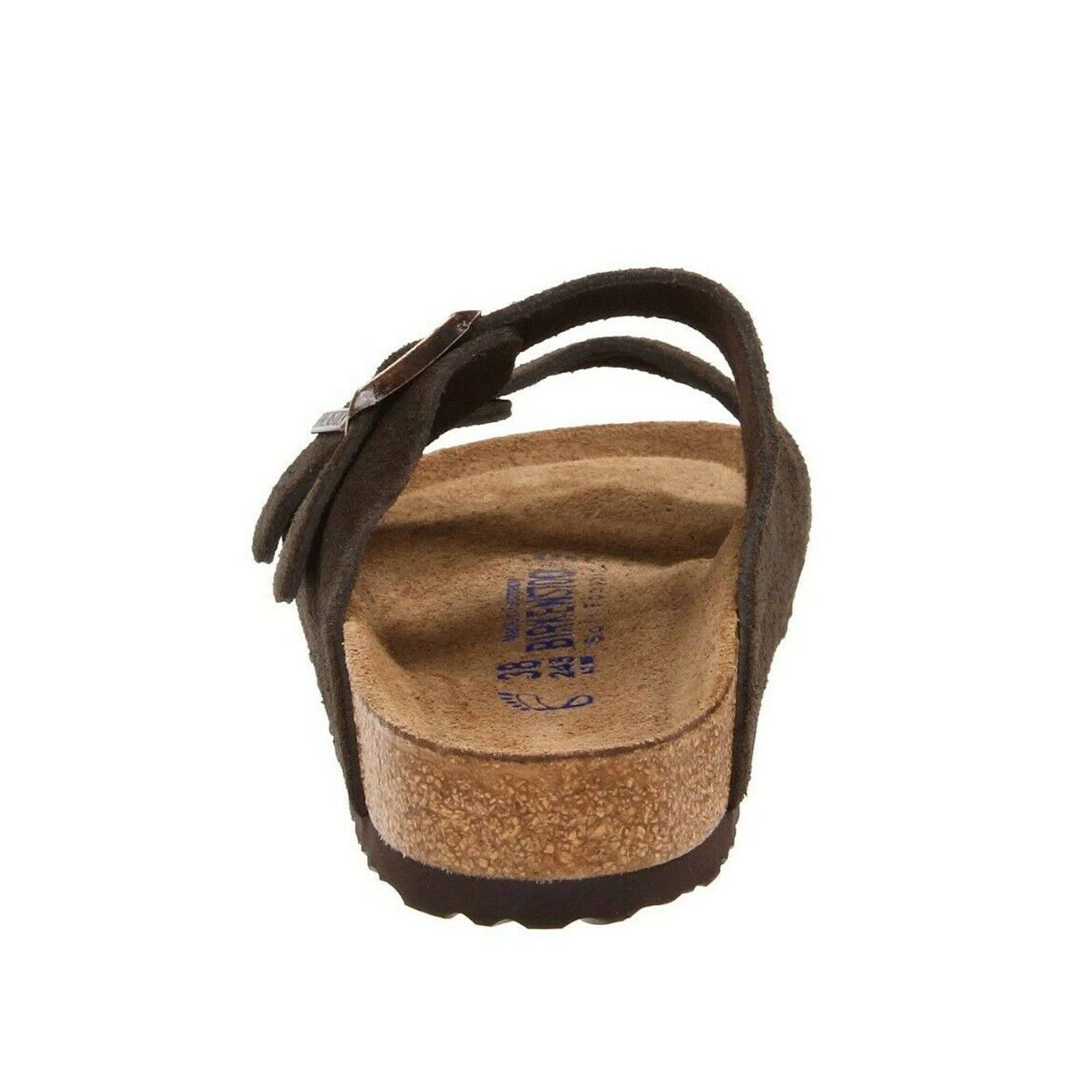 Birkenstock Arizona Soft Footbed - Suede Mocha / 44 / Narrow