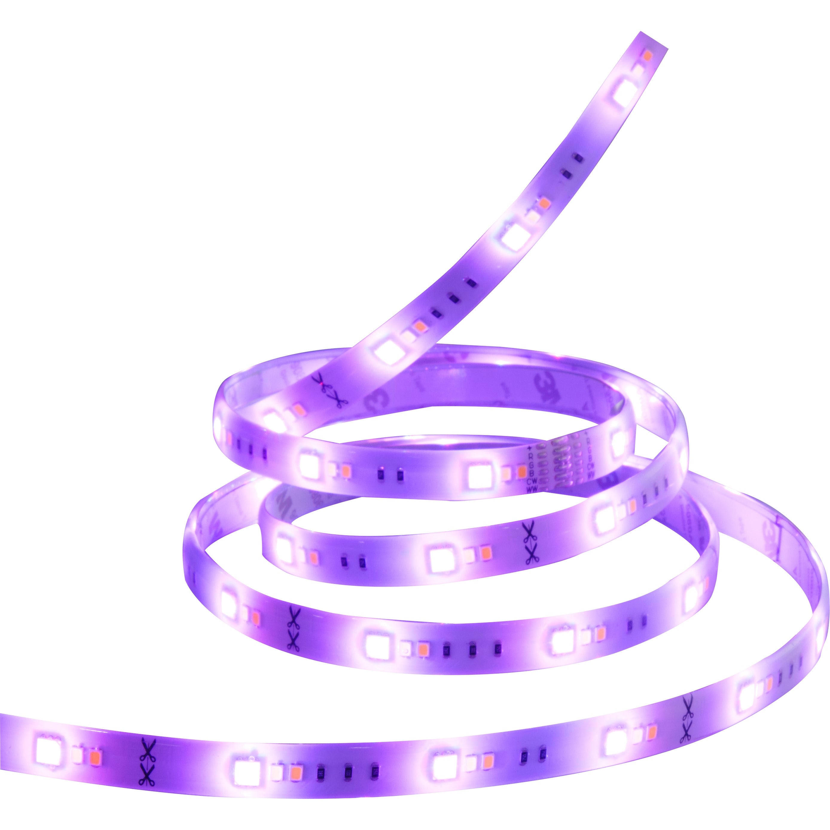 Satco-S11263-Starfish - 72 inch 20W LED Strip Light White Finish