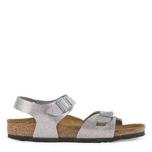 Birkenstock - Kids - Rio Birko-Flor Sandals Silver kids footwear 27 EU