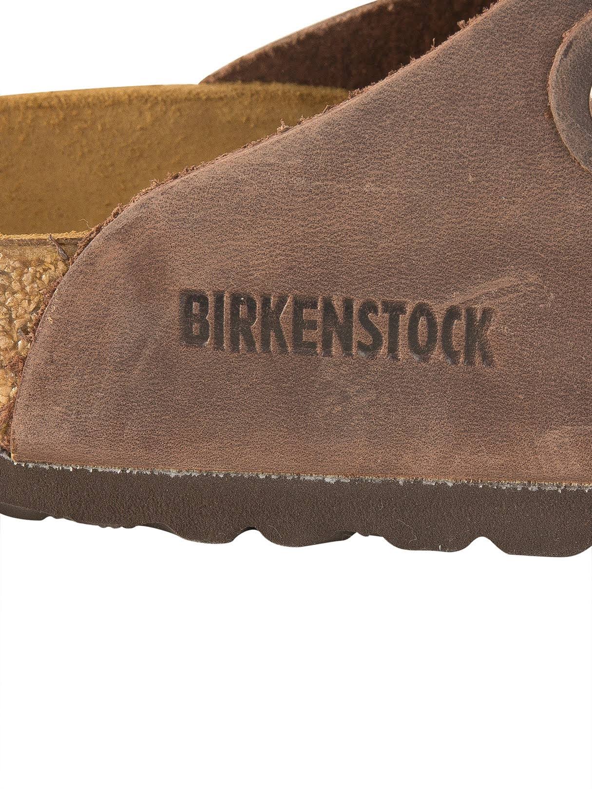 Birkenstock Boston Oiled Leather Clogs - Habana