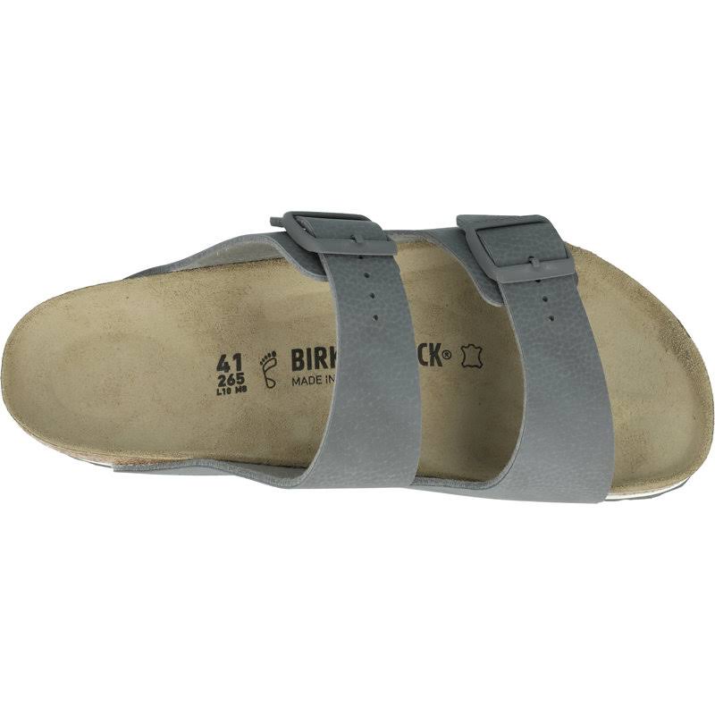 Birkenstock Arizona Birko Flor Regular Sandals - Desert Soil Gray