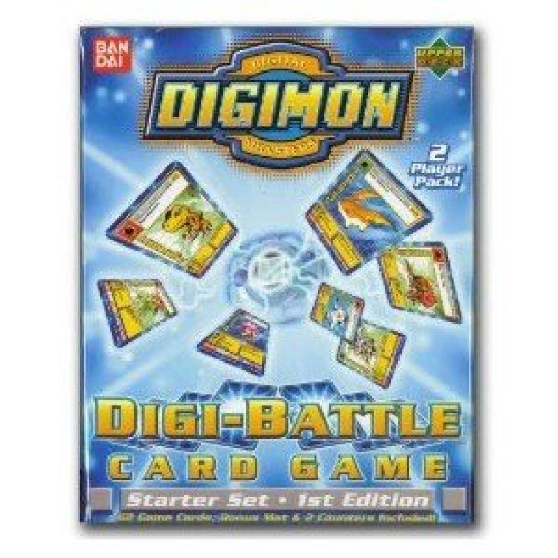 Digimon Digital Monsters Digi-Battle Card Game Starter Set 1st Edition 2 Player Pack