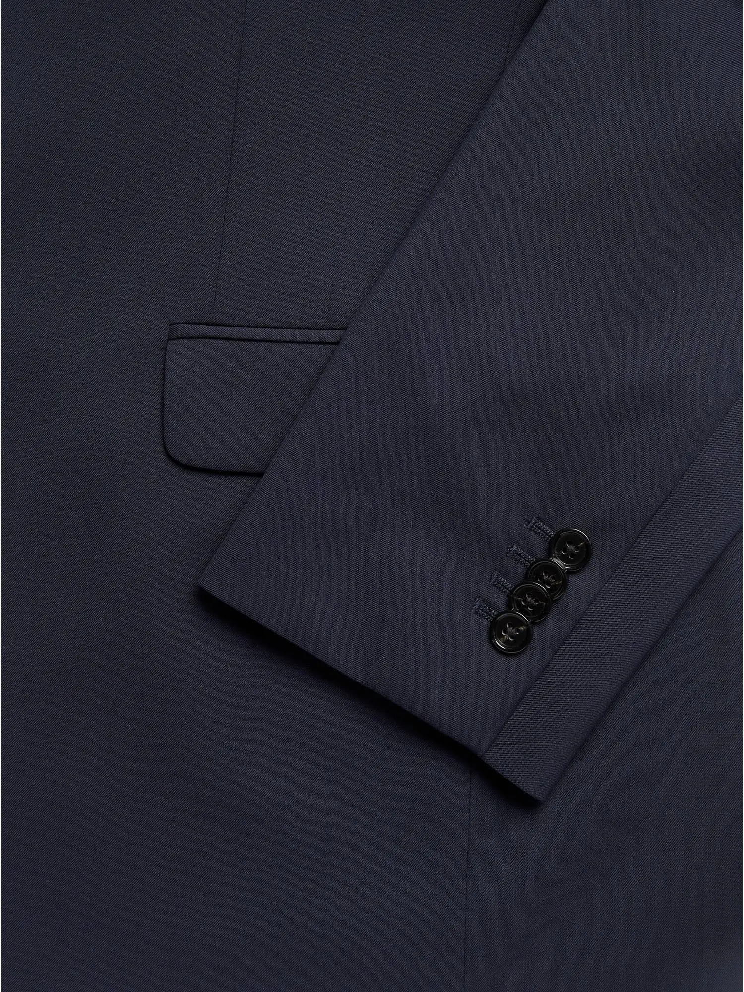 Banana Republic Men's Standard Solid Italian Wool Suit Jacket Navy Size 44 Regular