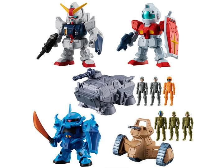 Mobile Suit Gundam Micro Wars 2 Box of 10 Figures