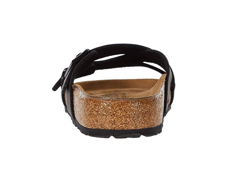 Women's Birkenstock Yao Birko-Flor Slide, Size: 42, Black