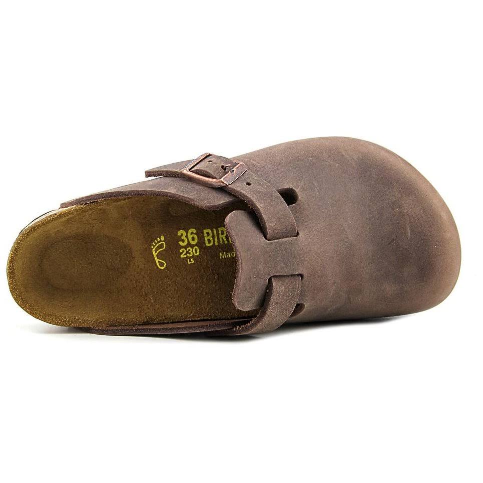 Birkenstock Boston Oiled Leather, Men's, Size: 36 Medium EU, Brown