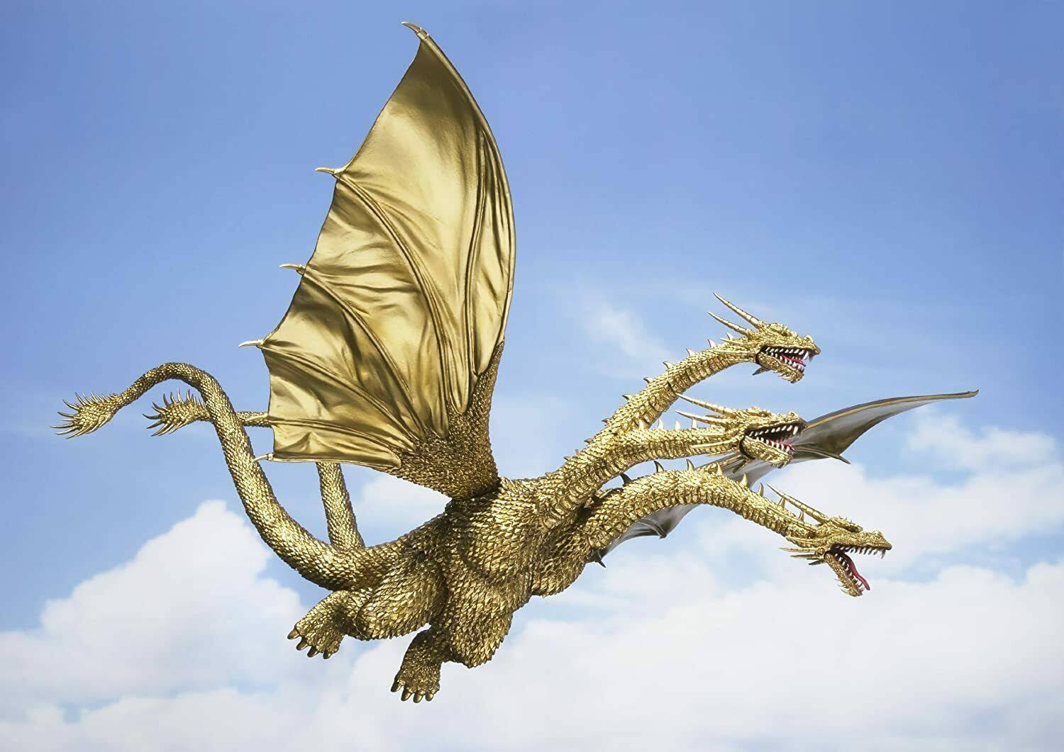 S.H.Monster Arts Godzilla King Ghidorah Action Figure