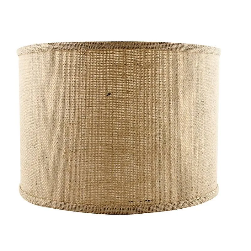 Can Light Adapter - Drum Replacement Shade Natural 18 inch - Ballard Designs