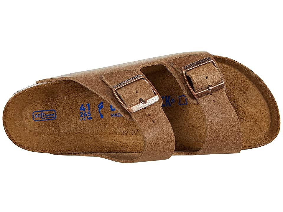 Birkenstock Arizona Soft Footbed - Oiled Leather Tobacco / 46 / Narrow