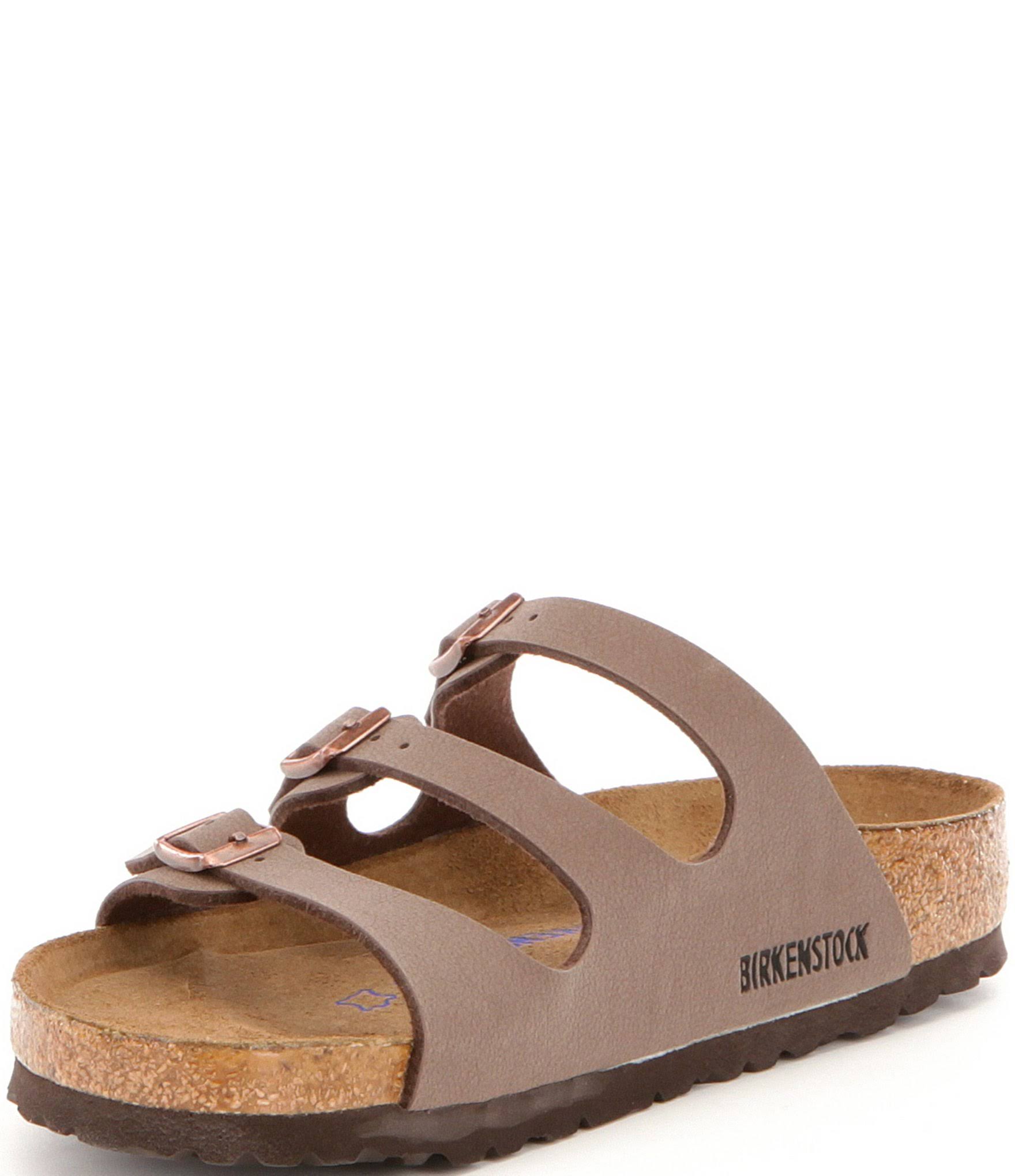 Birkenstock Women's Florida Soft Footbed Sandals, Size: 7.0, Brown