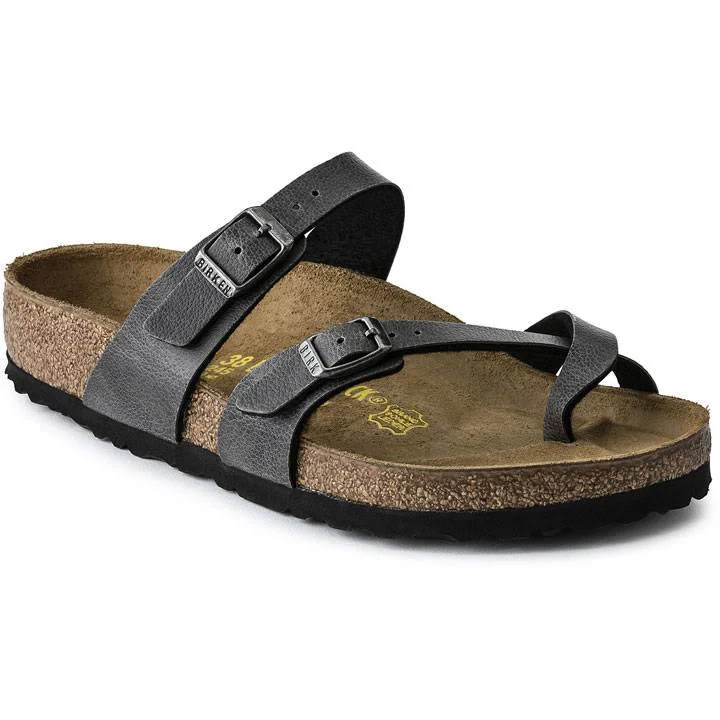 Birkenstock Women's Mayari Birko-Flor Pull Up Anthracite