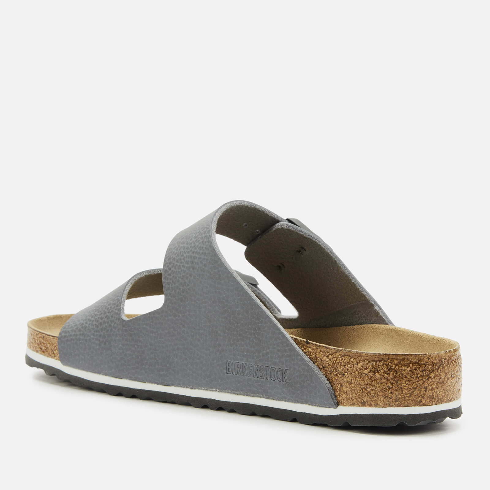 Birkenstock Arizona Birko Flor Regular Sandals - Desert Soil Gray