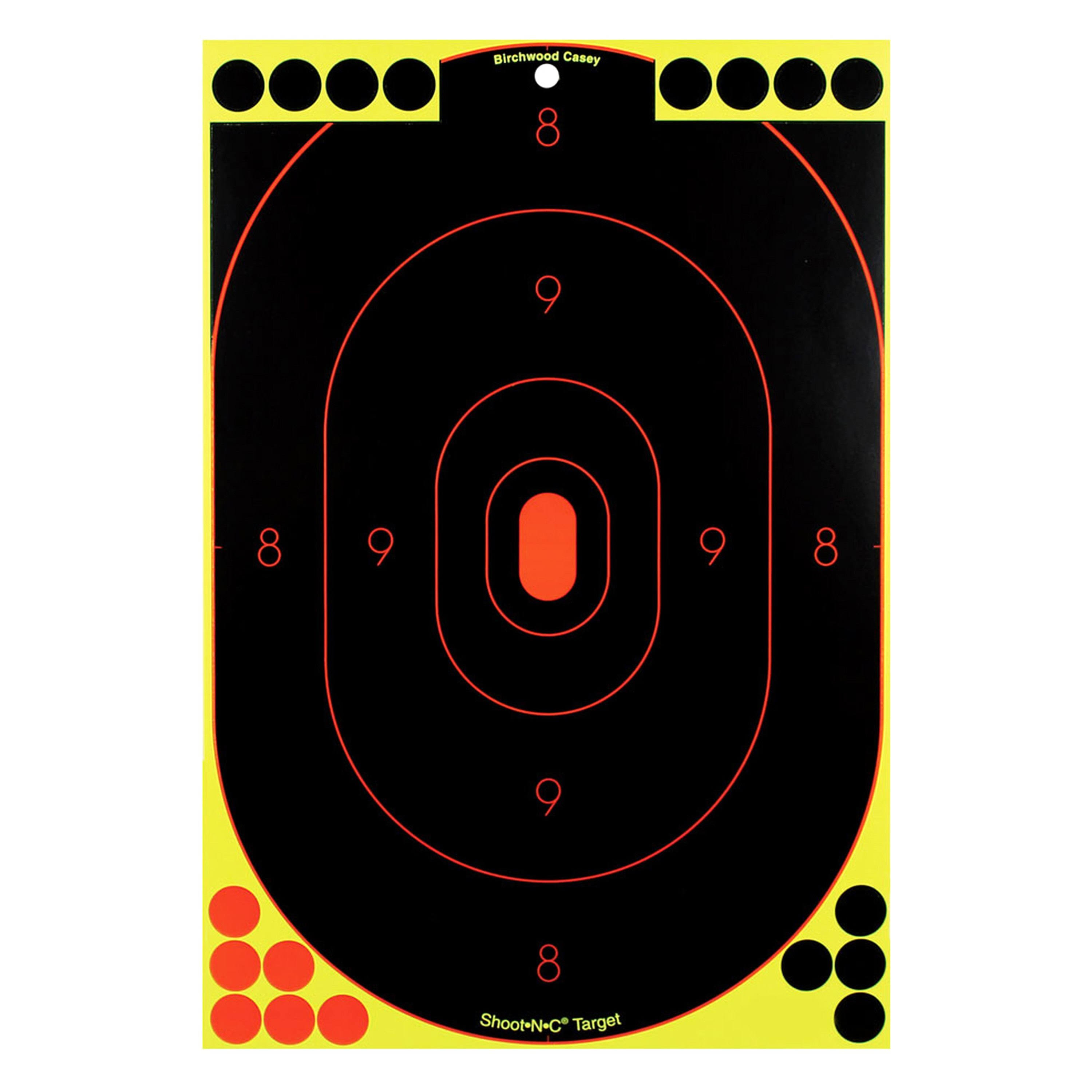 Birchwood Casey Shoot-N-C 12inx18in Silhouette-40 Sheets