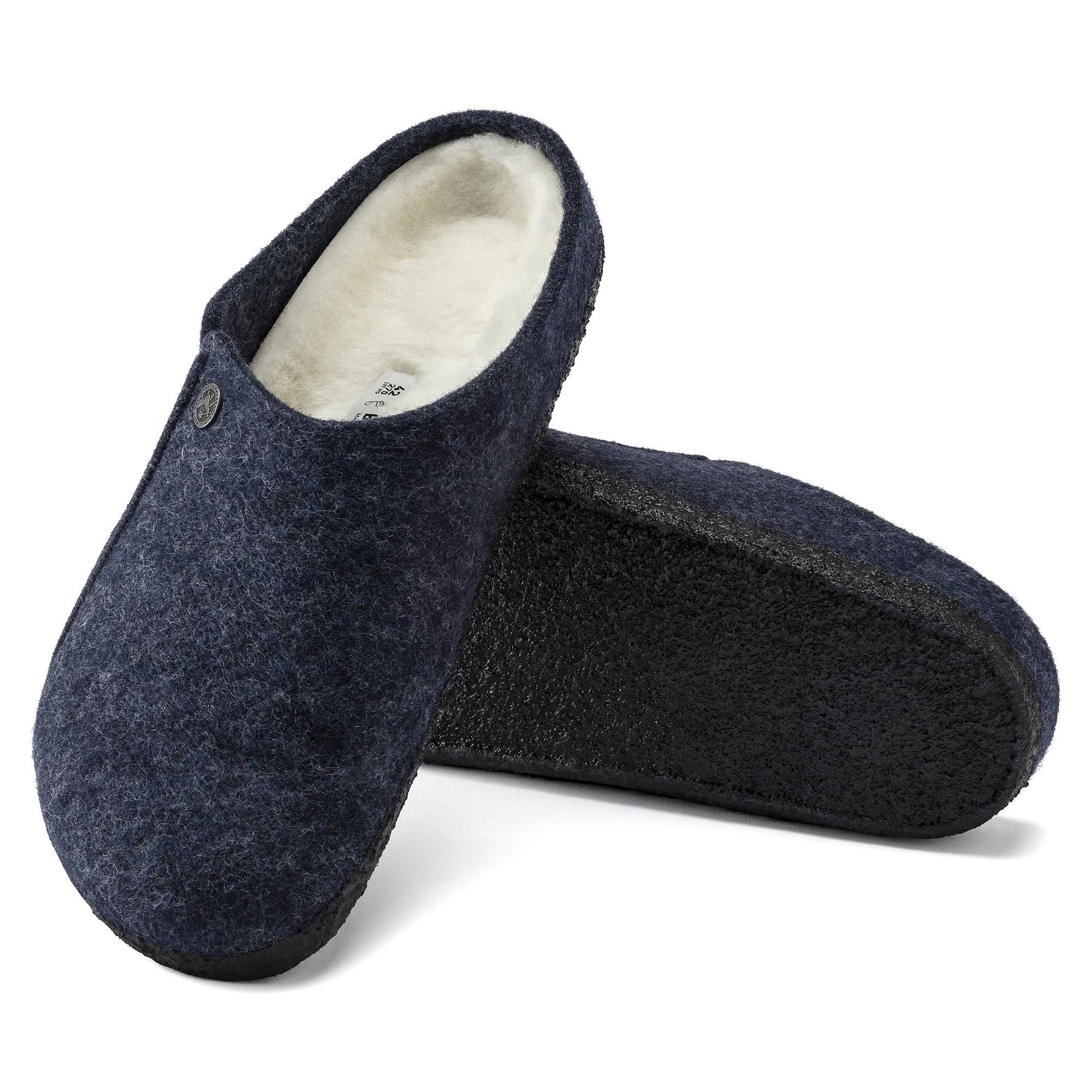 Birkenstock Zermatt Shearling Dark Blue / 37 / Narrow