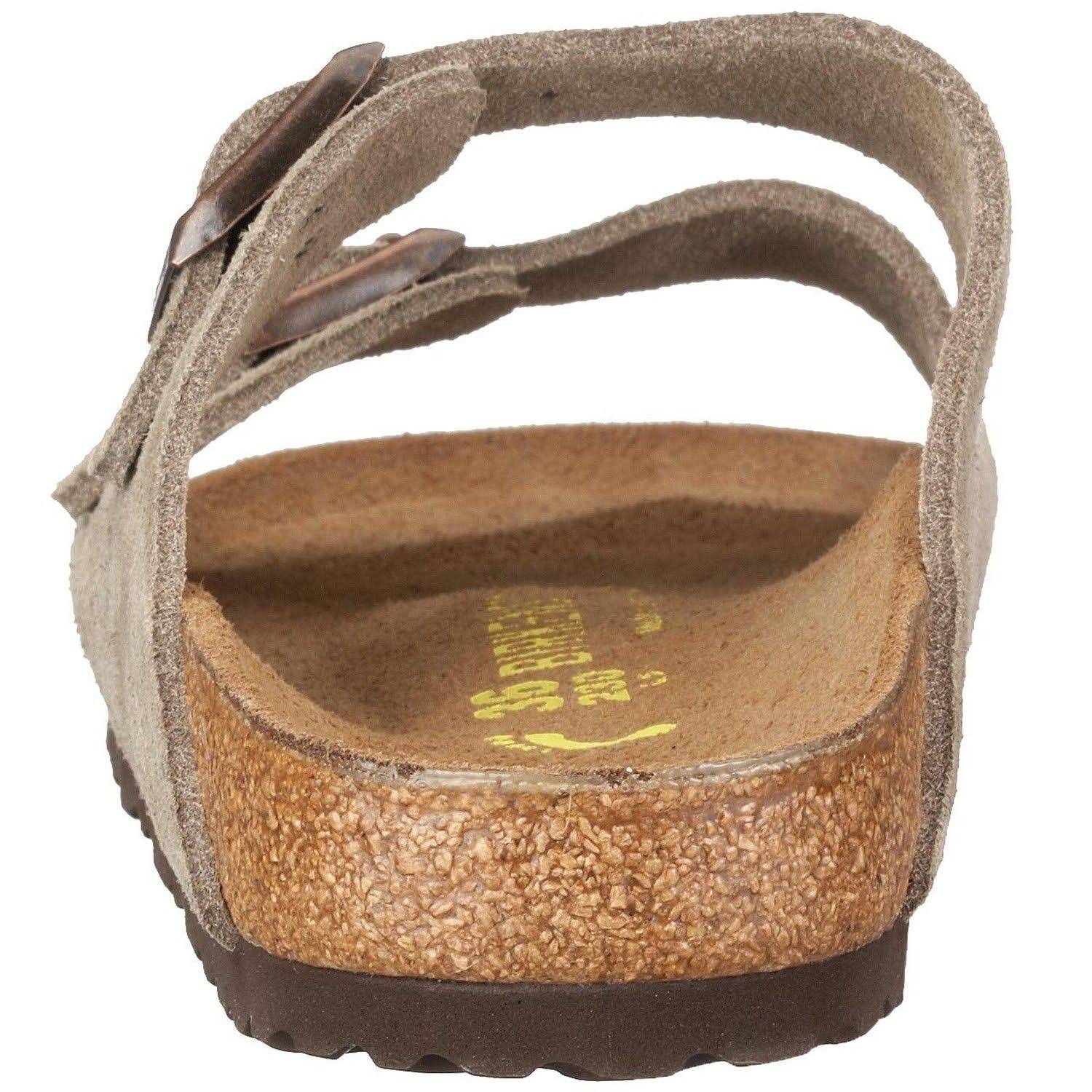 Birkenstock Arizona Sandal - 37 - Taupe Suede