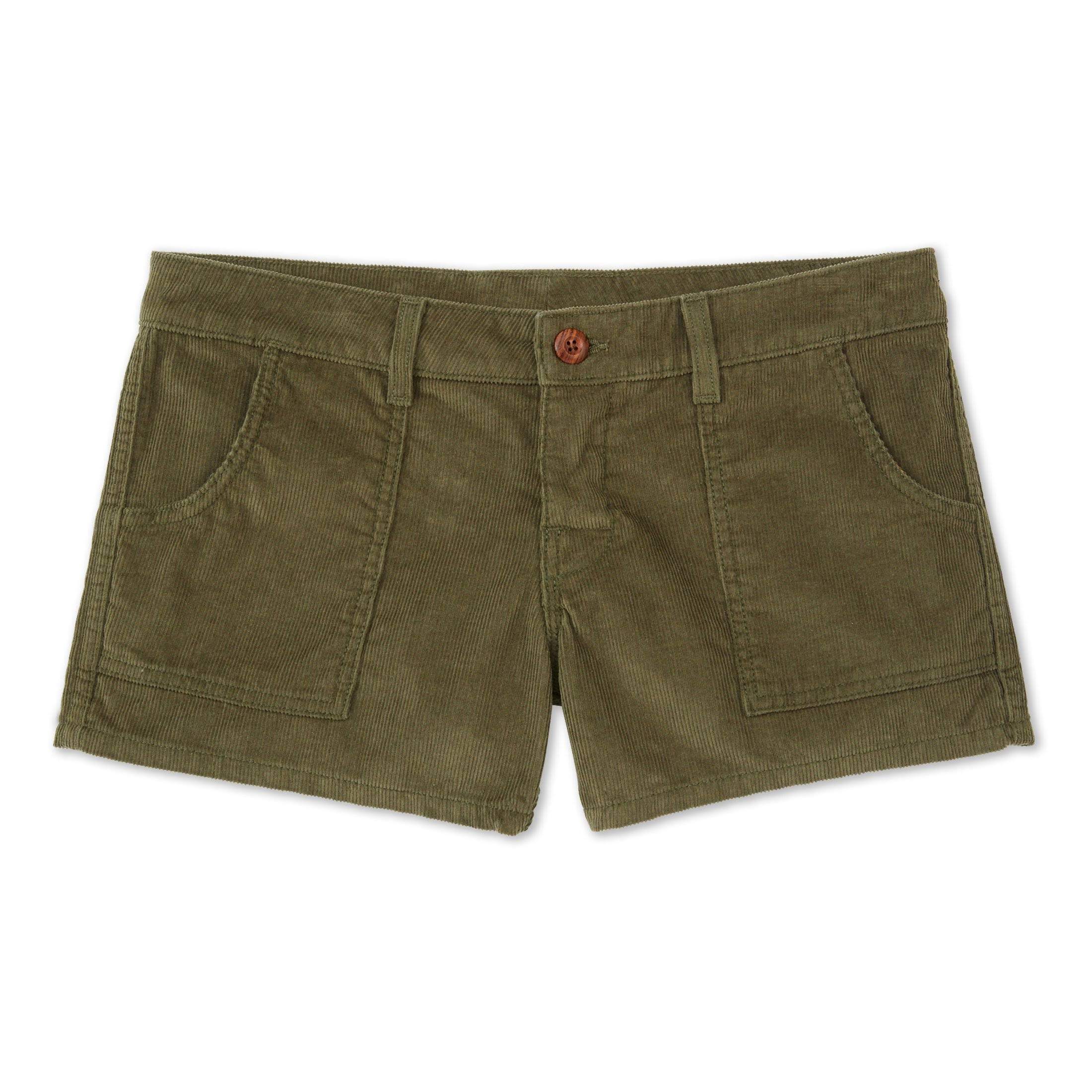 Women's Corduroy Shorts - Olive | Birdwell Beach Britches 12 / Olive