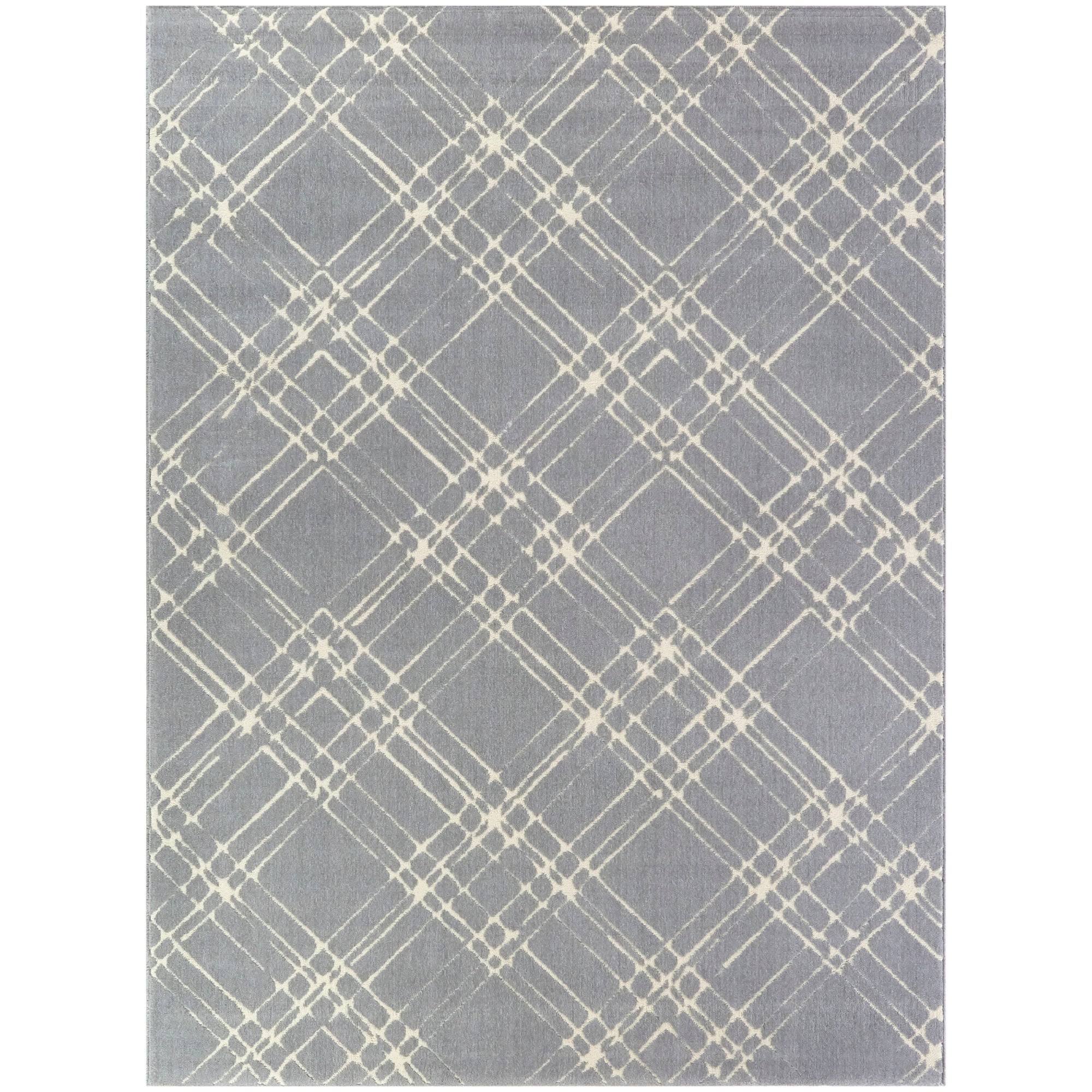 Spencer Transitional Area Rug - 2&7x22 x 7& Runner - Grey