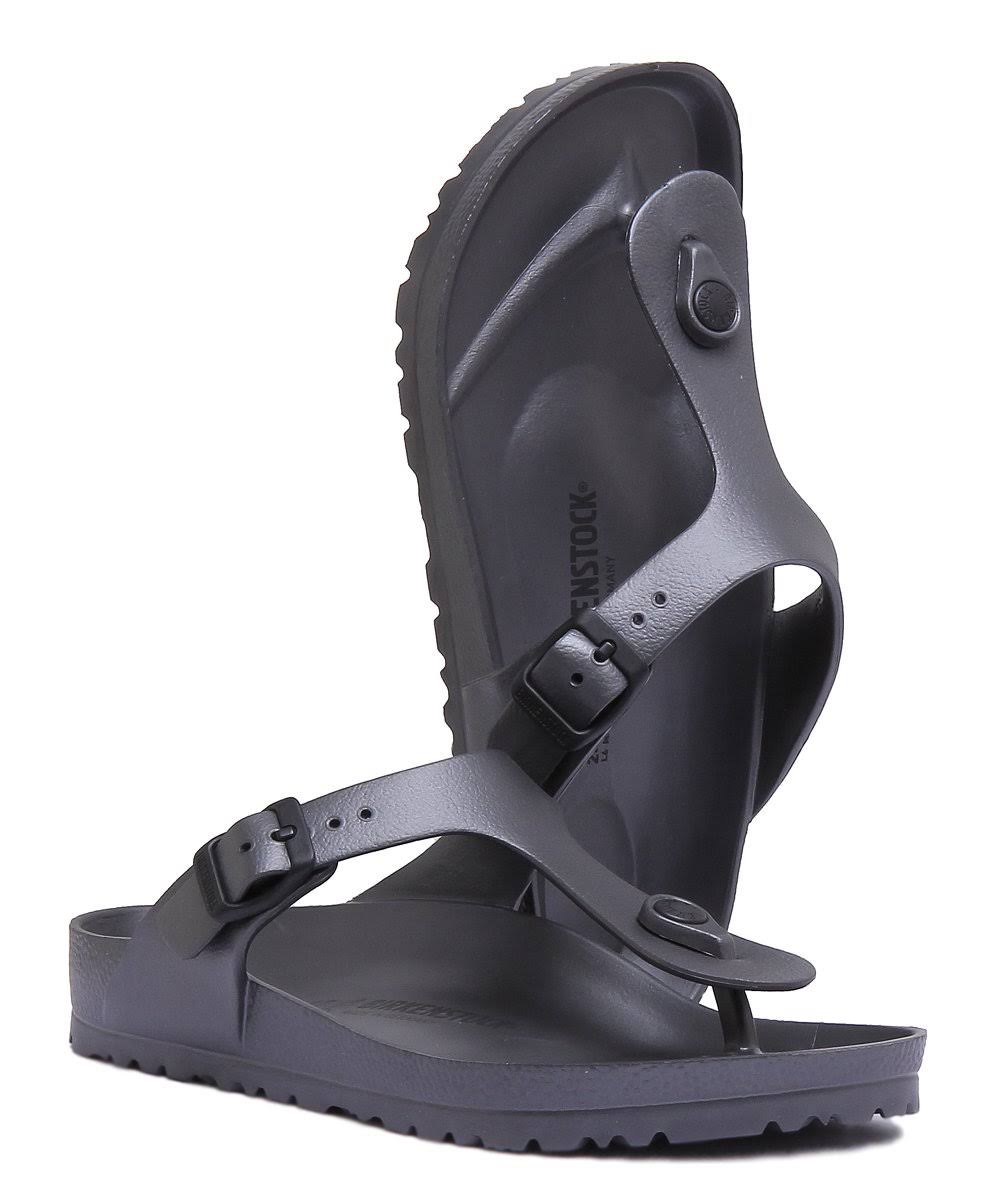 Birkenstock Gizeh Eva Anthracite One-Strap Sandals