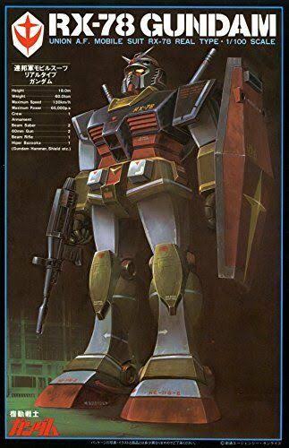 Bandai 1/100 Real Type RX-78 Gundam (Mobile Suit Gundam)