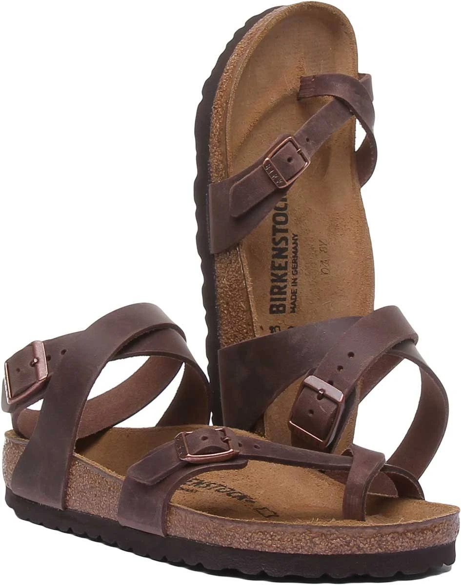 Birkenstock - YARA_OILED-LEATHER - Brown / 36