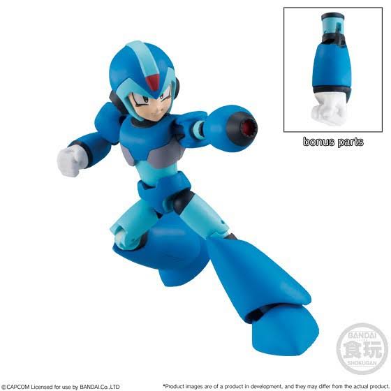 Shokugan 66 Action Series 2 x Trading Figure [Mega Man X]