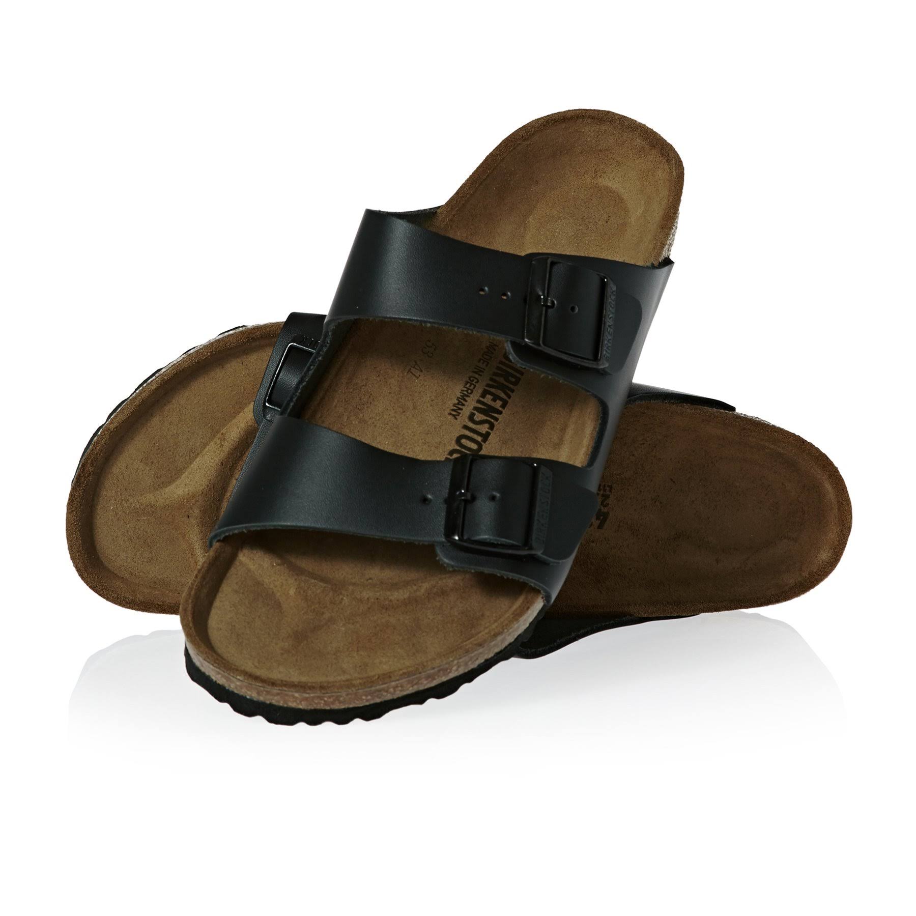 Birkenstock Leather Sandals | Arizona, Black
