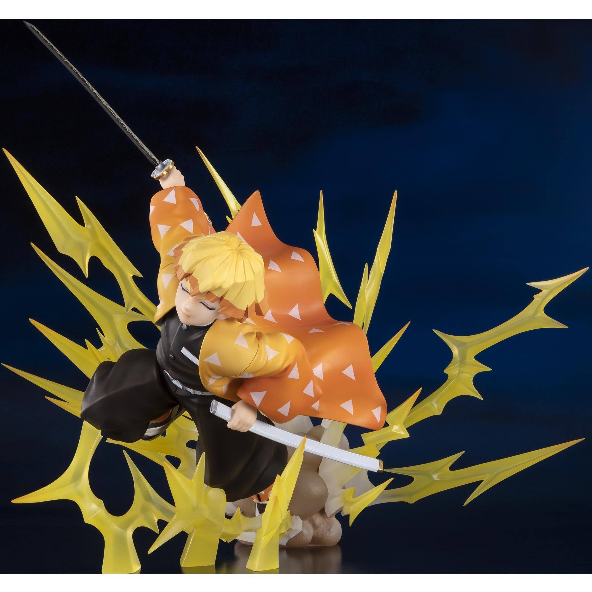 Demon Slayer Agatsuma Zenitsu Thunder Breathing Figuarts Zero Statue