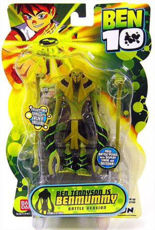 Bandai Toys Ben 10 Alien Collection Series 2 Benmummy 4x22 Action Figure [Battle Version]