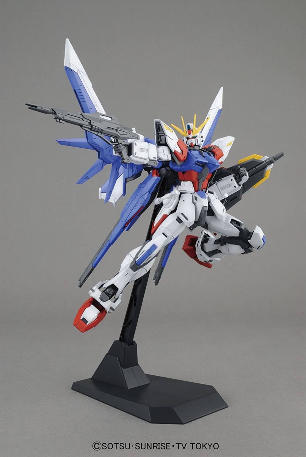 Bandai Hobby MG 1/100 Scale Build Strike Gundam Model Kit