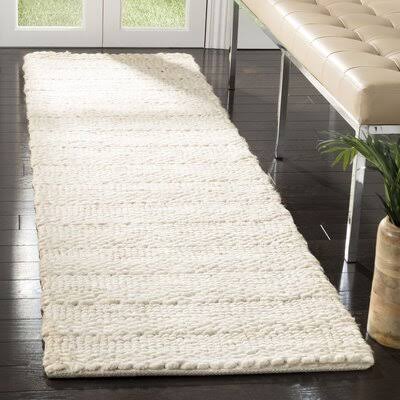 Krantz Handmade Flatweave Bleach Area Rug Birch Lane Rug Size: Runner 2&3x22 x 18&