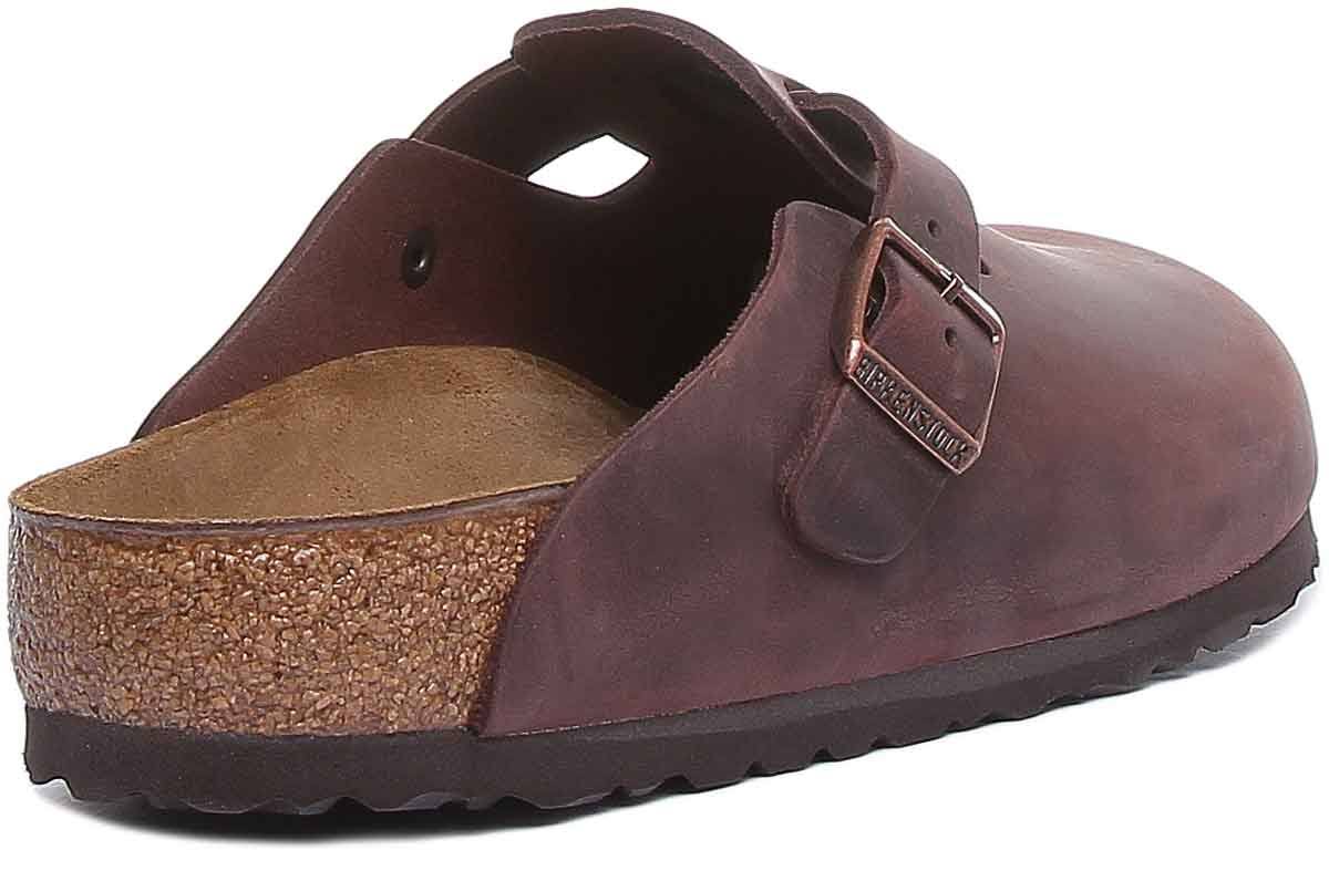 Birkenstock Leather Clogs | Boston, Habana