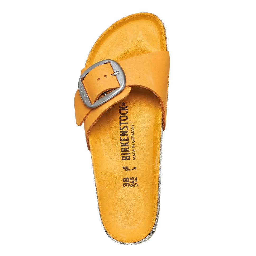 Birkenstock Womens Apricot Madrid Big Buckle Sandals