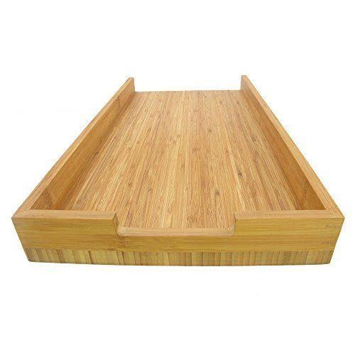 BambooMN Brand Bamboo Burner Cover/Cutting Board for Viking Cooktops, New Cut