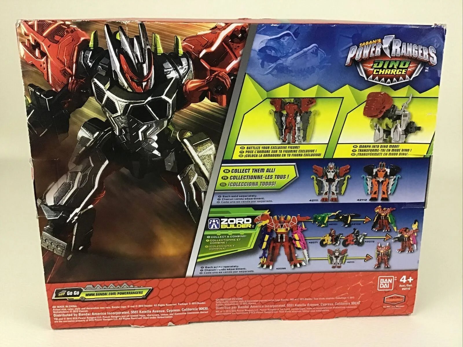 Power Rangers Dino Charge - Deluxe Dino Charge Zord Armor Ranger