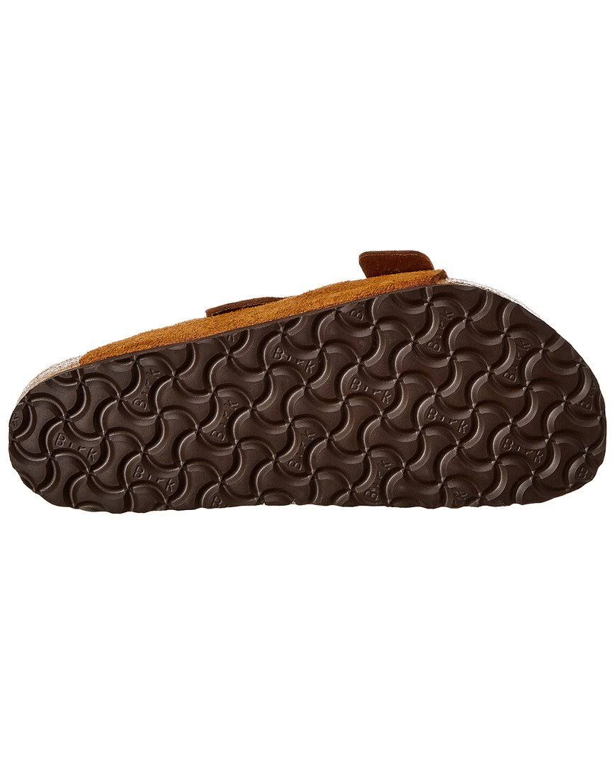 Birkenstock Arizona Soft Footbed Suede Leather Mink