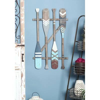 Breakwater Bay Coastal Oars Wall D Cor