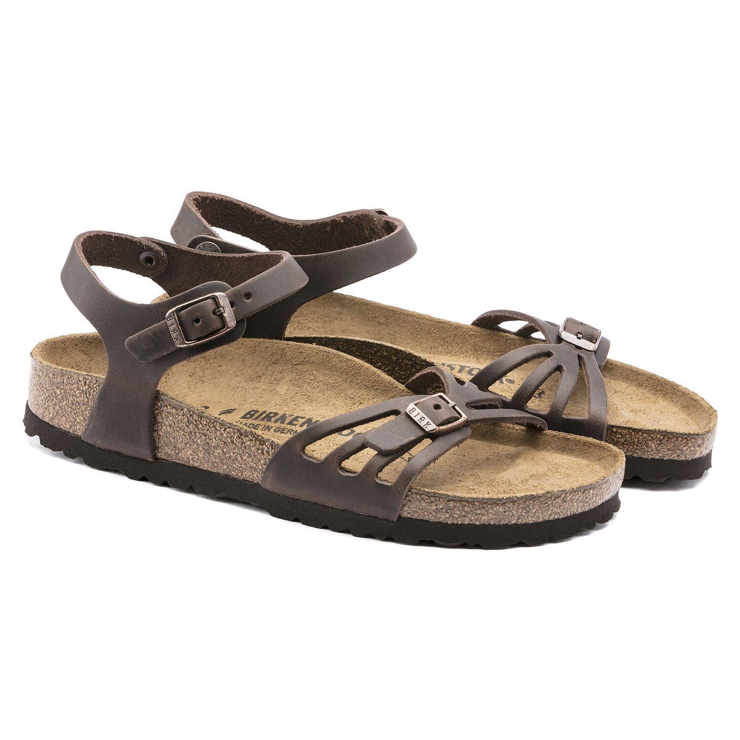 Birkenstock Women's Bali, Habana Oiled Leather Size: 37 N