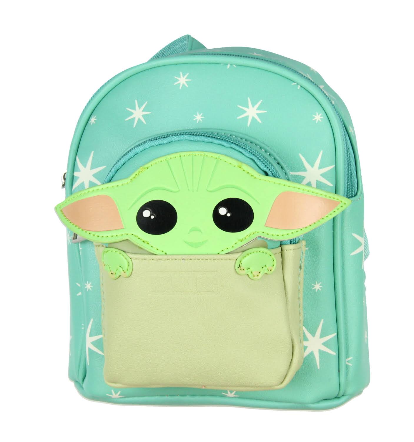 Bioworld Star Wars The Mandalorian Baby Yoda The Child Micro Mini Backpack Shoulder Bag, Infant Unisex, Size: One size, Green