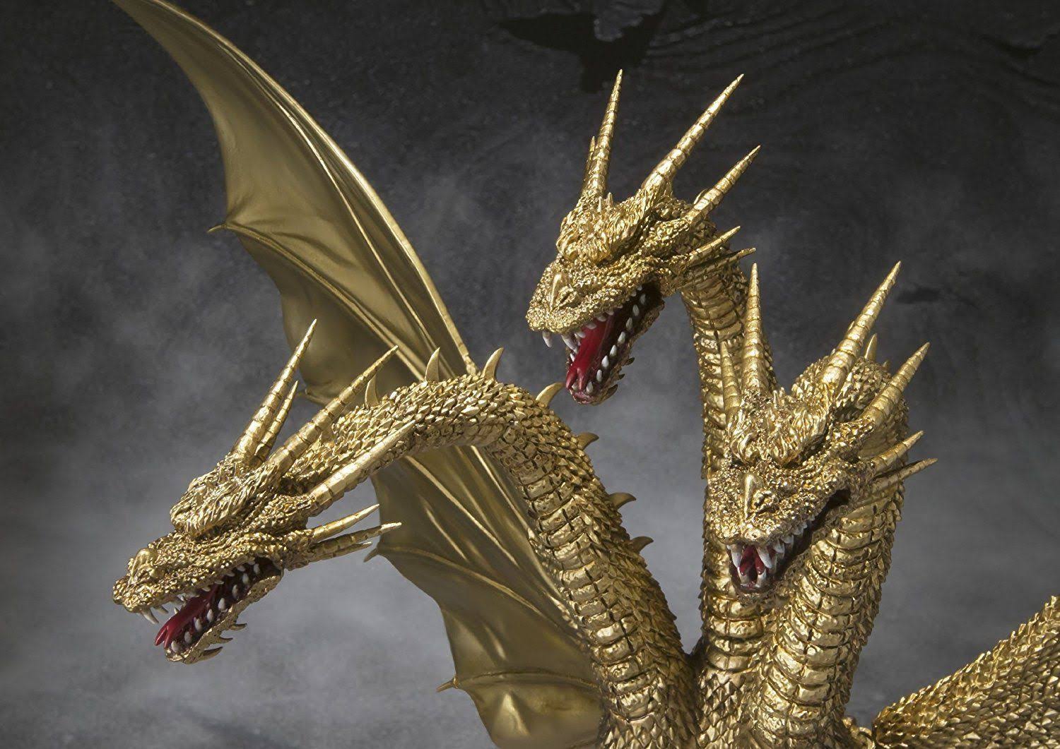 S.H.Monster Arts Godzilla King Ghidorah Action Figure