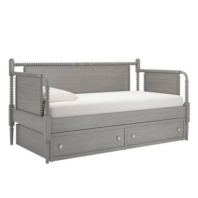 Bernardo Twin Daybed with Trundle Color: Antique Gray