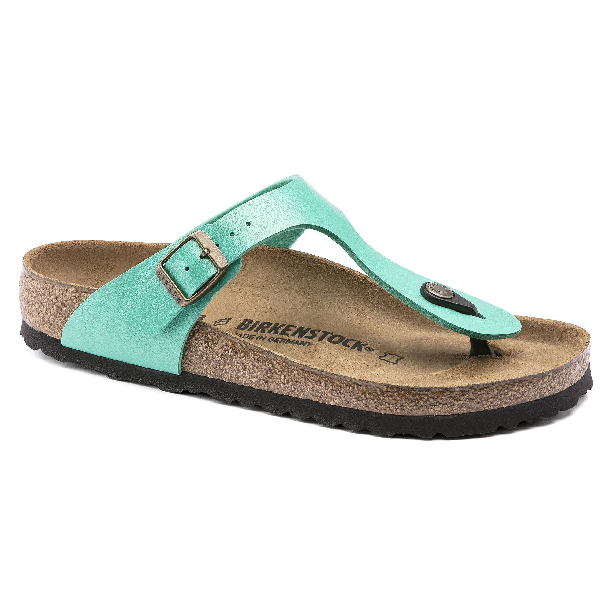 BIRKENSTOCK Spring Gizeh Birko-Flor Graceful Emerald Thong Sandals