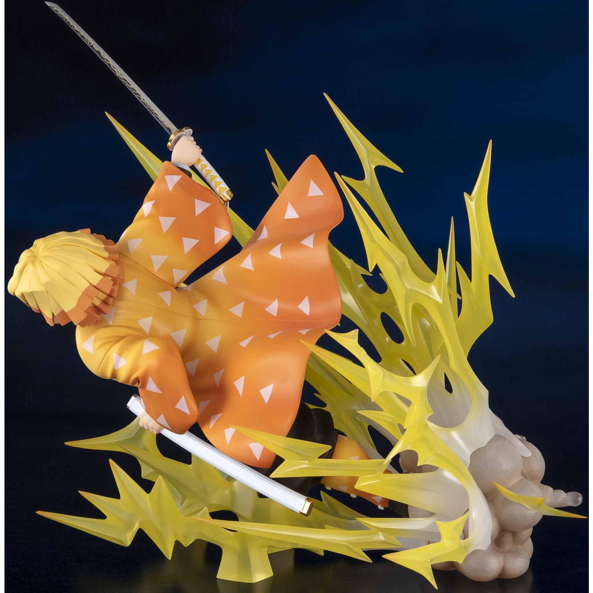 Demon Slayer Agatsuma Zenitsu Thunder Breathing Figuarts Zero Statue