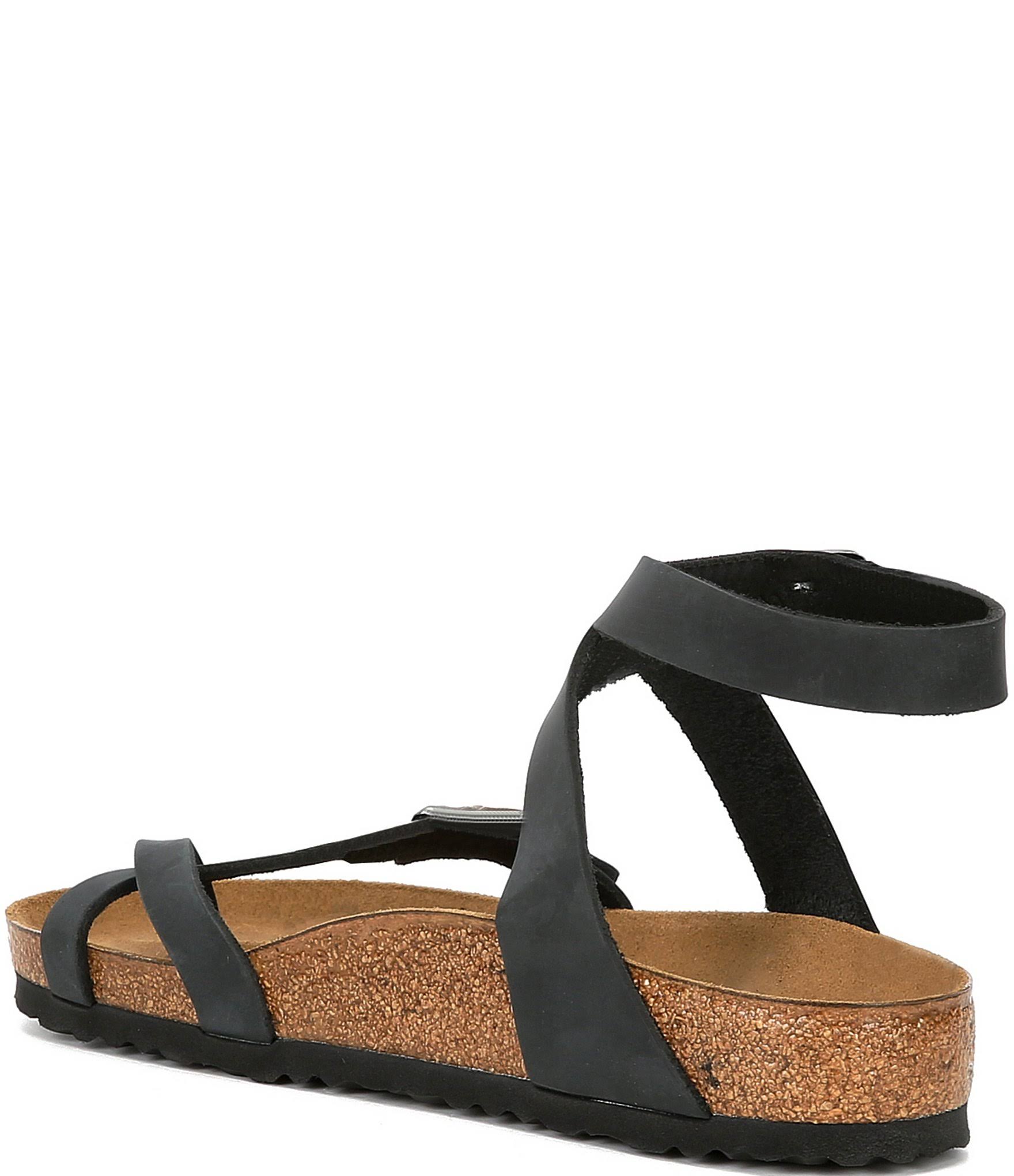 Birkenstock Women's Yara Oiled Leather Black