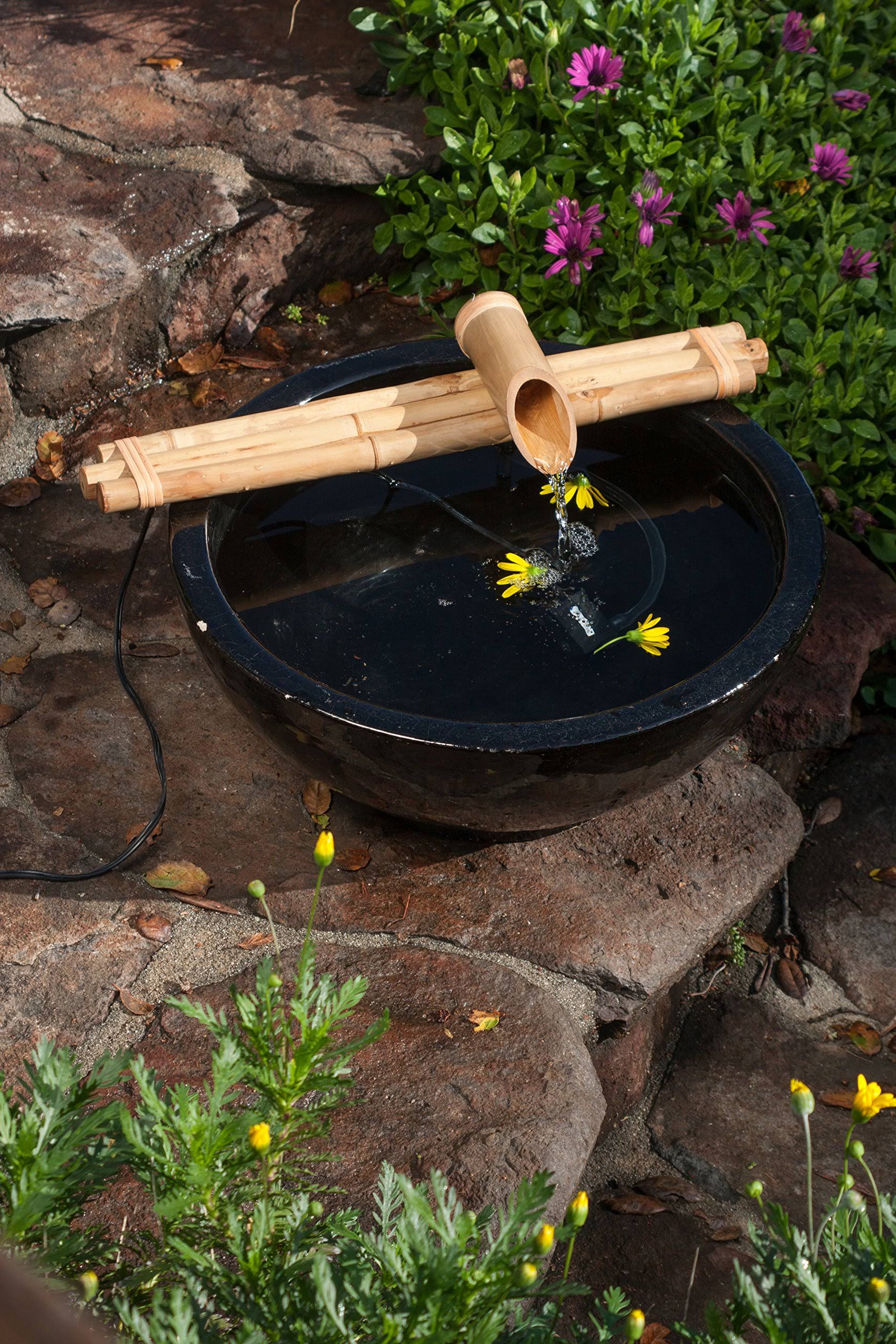 Bamboo Accents 18in. Three - Arm Spout and Pump Kit