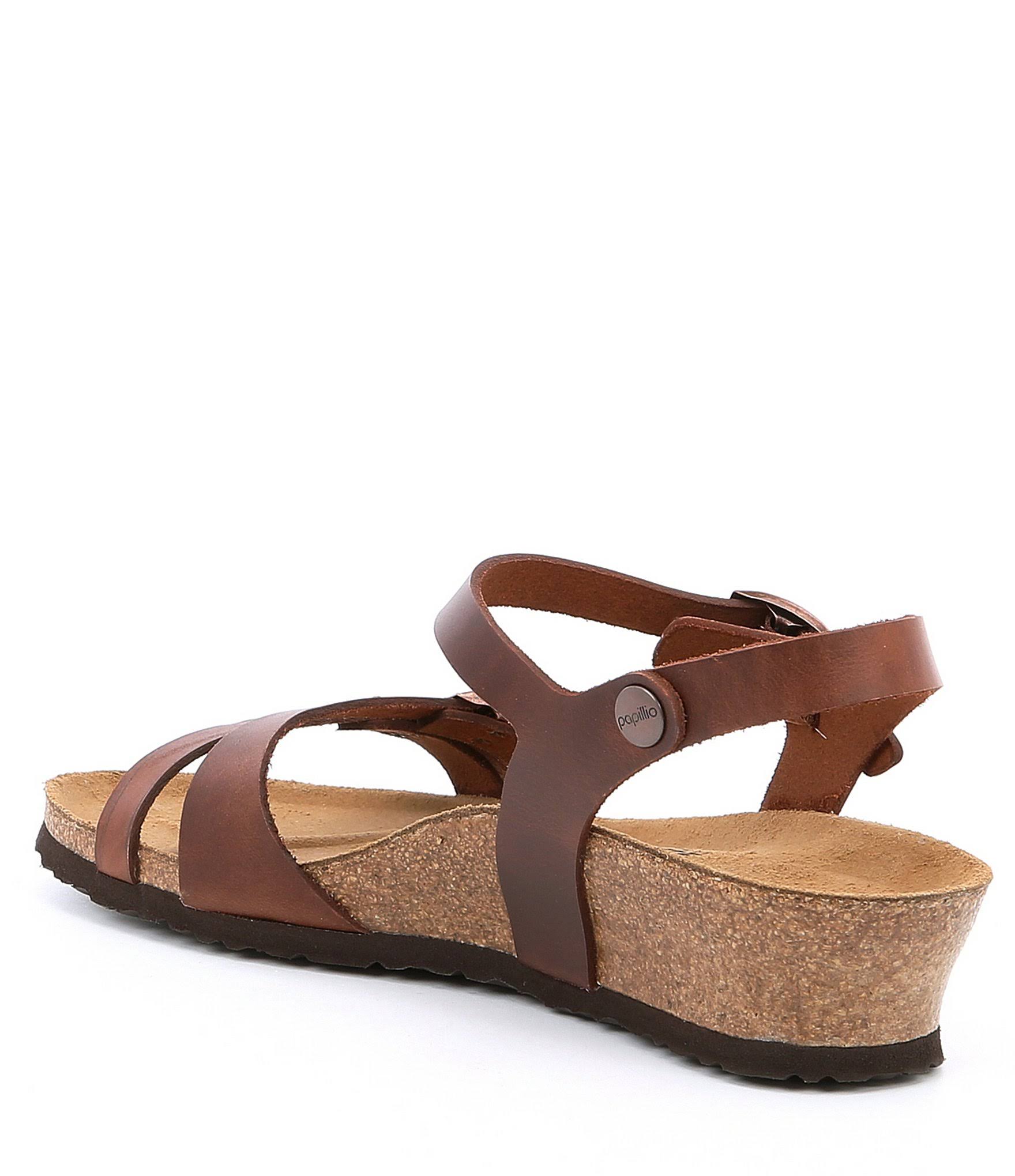 Birkenstock Women's Lana Sandal - 41 - Cognac
